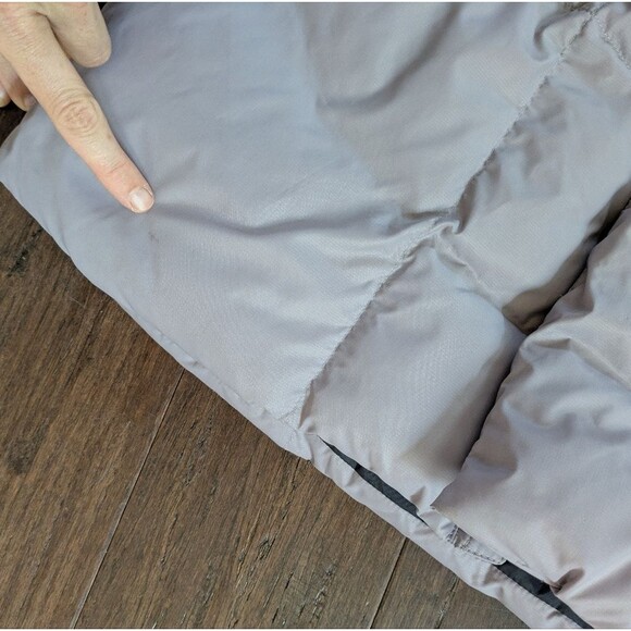 Under Armour UA Down Cold Gear Parka Puffer Jacket Coat Lavender Purple Grey L - Picture 9 of 12